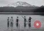 Image of horseshoe pitching Oregon United States USA, 1937, second 10 stock footage video 65675029461