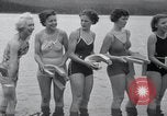 Image of horseshoe pitching Oregon United States USA, 1937, second 13 stock footage video 65675029461