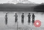 Image of horseshoe pitching Oregon United States USA, 1937, second 17 stock footage video 65675029461