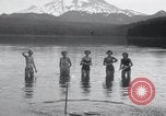 Image of horseshoe pitching Oregon United States USA, 1937, second 20 stock footage video 65675029461