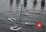 Image of horseshoe pitching Oregon United States USA, 1937, second 21 stock footage video 65675029461