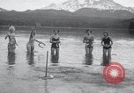 Image of horseshoe pitching Oregon United States USA, 1937, second 31 stock footage video 65675029461
