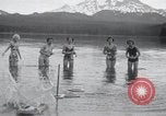 Image of horseshoe pitching Oregon United States USA, 1937, second 32 stock footage video 65675029461