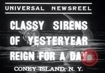 Image of Bathing Beauty contest Coney Island New York USA, 1937, second 6 stock footage video 65675029462