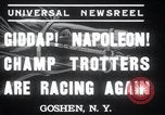 Image of Hambletonian Goshen New York USA, 1937, second 4 stock footage video 65675029463