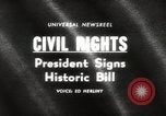 Image of President Lyndon B Johnson Washington DC USA, 1964, second 4 stock footage video 65675029465