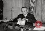 Image of President Lyndon B Johnson Washington DC USA, 1964, second 44 stock footage video 65675029465