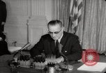 Image of President Lyndon B Johnson Washington DC USA, 1964, second 46 stock footage video 65675029465