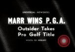 Immagine di Il Golfer Dave Marr United States USA, 1965, secondo 3 filmato di repertorio 65675029469