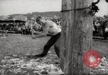 Immagine di Tree-chopping e concorsi di sezionatura Baviera Germania, 1967, secondo 13 filmato di repertorio 65675029474
