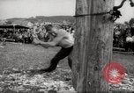 Immagine di Tree-chopping e concorsi di sezionatura Baviera Germania, 1967, secondo 14 filmato di repertorio 65675029474
