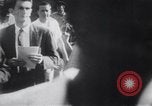 Standbild Arkansas National Guard unter Faubus blockieren Schule Integration Little Rock Arkansas USA, 1957, aus Sekunde 59 historischem Filmmaterial Videoclip 65675029477