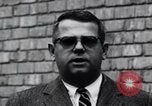 Image of integrationist at Little Rock Central High Little Rock Arkansas USA, 1963, second 51 stock footage video 65675029481