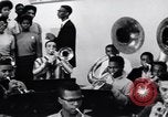 Image of African American youth orchestra and chorus Arkansas United States USA, 1968, second 7 stock footage video 65675029499