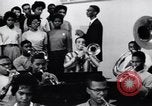 Image of African American youth orchestra and chorus Arkansas United States USA, 1968, second 8 stock footage video 65675029499