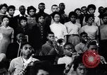 Image of African American youth orchestra and chorus Arkansas United States USA, 1968, second 12 stock footage video 65675029499