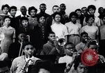 Image of African American youth orchestra and chorus Arkansas United States USA, 1968, second 13 stock footage video 65675029499