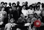 Image of African American youth orchestra and chorus Arkansas United States USA, 1968, second 14 stock footage video 65675029499