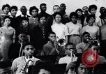 Image of African American youth orchestra and chorus Arkansas United States USA, 1968, second 19 stock footage video 65675029499