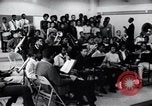 Image of African American youth orchestra and chorus Arkansas United States USA, 1968, second 26 stock footage video 65675029499