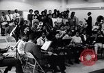 Image of African American youth orchestra and chorus Arkansas United States USA, 1968, second 29 stock footage video 65675029499
