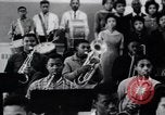 Image of African American youth orchestra and chorus Arkansas United States USA, 1968, second 32 stock footage video 65675029499