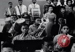 Image of African American youth orchestra and chorus Arkansas United States USA, 1968, second 35 stock footage video 65675029499