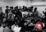 Image of African American youth orchestra and chorus Arkansas United States USA, 1968, second 42 stock footage video 65675029499