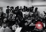Image of African American youth orchestra and chorus Arkansas United States USA, 1968, second 47 stock footage video 65675029499