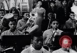 Image of African American youth orchestra and chorus Arkansas United States USA, 1968, second 52 stock footage video 65675029499