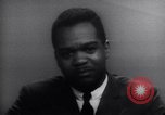 Image of Walter Edward Fauntroy appeals for silence and non-violence United States USA, 1968, second 4 stock footage video 65675029510