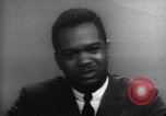Image of Walter Edward Fauntroy appeals for silence and non-violence United States USA, 1968, second 28 stock footage video 65675029510