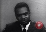 Image of Walter Edward Fauntroy appeals for silence and non-violence United States USA, 1968, second 59 stock footage video 65675029510