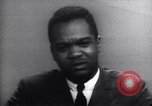 Image of Walter Edward Fauntroy appeals for silence and non-violence United States USA, 1968, second 62 stock footage video 65675029510