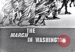 Image of Black Americans Washington DC USA, 1963, second 9 stock footage video 65675029514