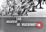 Image of Black Americans Washington DC USA, 1963, second 10 stock footage video 65675029514