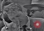 Image acteur Ossie Davis introduisant Burt Lancaster Washington DC USA, 1963, de la seconde 47 séquences d'archives historiques vidéo 65675029518