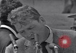 Image acteur Ossie Davis introduisant Burt Lancaster Washington DC USA, 1963, de la seconde 55 séquences d'archives historiques vidéo 65675029518