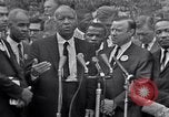 Immagine di Martin Luther King Jr con i diritti civili leader Washington DC USA, 1963, secondo 50 filmato di repertorio 65675029521