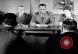 Image of British and American working men on exchange visit to America United States USA, 1944, second 15 stock footage video 65675029523