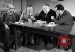 Image of British and American working men on exchange visit to America United States USA, 1944, second 20 stock footage video 65675029523