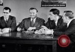 Image of British and American working men on exchange visit to America United States USA, 1944, second 25 stock footage video 65675029523