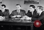 Image of British and American working men on exchange visit to America United States USA, 1944, second 27 stock footage video 65675029523