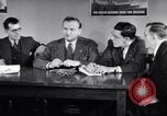 Image of British and American working men on exchange visit to America United States USA, 1944, second 41 stock footage video 65675029523
