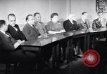 Image of British and American working men on exchange visit to America United States USA, 1944, second 44 stock footage video 65675029523
