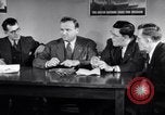 Image of British and American working men on exchange visit to America United States USA, 1944, second 47 stock footage video 65675029523