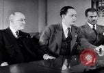 Image of British and American working men on exchange visit to America United States USA, 1944, second 53 stock footage video 65675029523