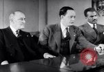 Image of British and American working men on exchange visit to America United States USA, 1944, second 60 stock footage video 65675029523
