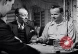 Image of British and American factory counterpart workers on international exchange visit to the United States Los Angeles California USA, 1944, second 12 stock footage video 65675029527