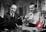 Image of British and American factory counterpart workers on international exchange visit to the United States Los Angeles California USA, 1944, second 15 stock footage video 65675029527